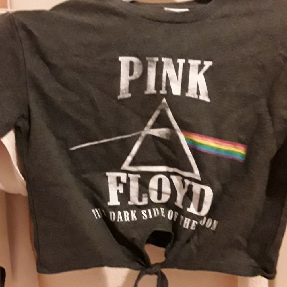 NWT Pink Floyd crop top XS